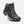 Load image into Gallery viewer, angled  view of black boot with black and khaki sole and green and khaki laces
