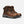 Load image into Gallery viewer, two brown boots with black and grey sole, black laces and eyelets

