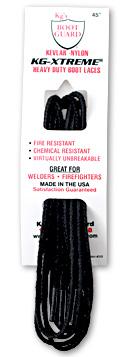 package of black boot guard laces