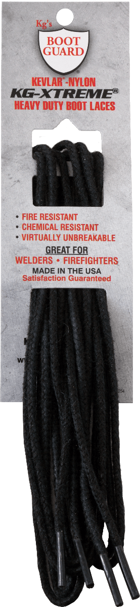 package of black boot guard laces
