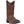 Load image into Gallery viewer, brown cowboy boot with brown and black embroidery and distressed leather
