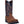 Load image into Gallery viewer, cowboy boot with black vamp with light brown and dark brown embroidery. light brown vamp
