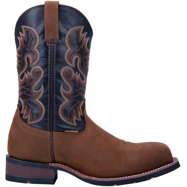 Laredo Men's - 11" Rockwell - Broad Square Steel Toe MENS WESTERNSQ TSAFETYDAN POST BOOT COMPANY