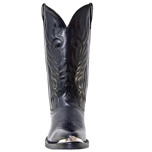 Laredo Men’s - 13” McComb Black Western Boot - Metal Toe and Heel MENS BOOTWESTERN RUBBER SOLEDAN POST BOOT COMPANY
