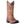 Load image into Gallery viewer, brown cowboy boot with light brown embroidery and distressed leather
