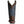 Load image into Gallery viewer, back of cowgirl boot with blue shaft, white embroidery, brown vamp, and white trim
