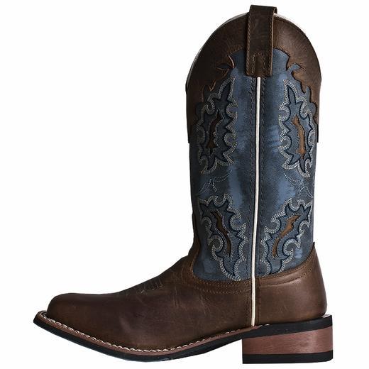 Laredo Women’s 11” Isla – Broad Square Toe WOMENS BOOT WESTERNSQUARE TOEDAN POST BOOT COMPANY