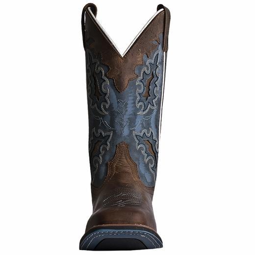 Laredo Women’s 11” Isla – Broad Square Toe WOMENS BOOT WESTERNSQUARE TOEDAN POST BOOT COMPANY
