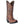 Load image into Gallery viewer, brown cowgirl boot with light brown embroidery and distressed leather
