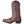 Load image into Gallery viewer, alternate side of brown cowgirl boot with light brown embroidery and distressed leather
