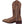 Load image into Gallery viewer, side of brown cowgirl boot with gold studs, gold embroidery, light purple lines, and alligator skin inlay on shaft
