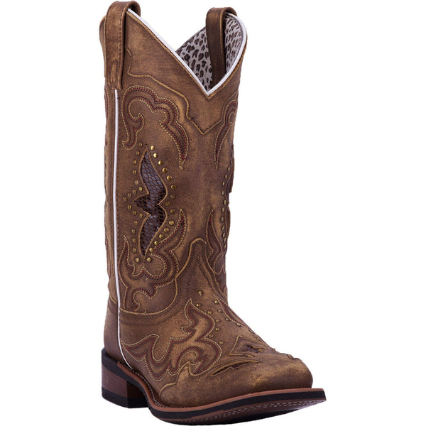 Laredo Women's - 11" Spellbound - Broad Square Toe WOMENS BOOT WESTERNSQUARE TOEDAN POST BOOT COMPANY