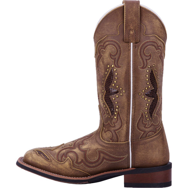 Laredo Women's - 11" Spellbound - Broad Square Toe WOMENS BOOT WESTERNSQUARE TOEDAN POST BOOT COMPANY