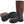 Load image into Gallery viewer, two brown hightop pull on boots with black and green sole
