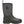 Load image into Gallery viewer, side of grey high top pull on rubber boot with heather grey shaft
