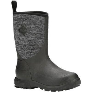 Muck Boots Kid's Element Fleece Lined - Black and Grey CHILDRENSBOOT MISC.RUBBERROCKY BRANDS, INC