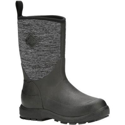 Muck Boots Kid's Element Fleece Lined - Black and Grey CHILDRENSBOOT MISC.RUBBERROCKY BRANDS, INC
