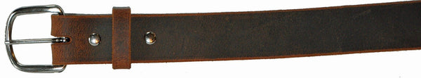 P&B Harness LLC Super Duty Buffalo Belt – Distressed Crazy Horse ACC.LEATHER BELT MENSP & B HARNESS SHOP