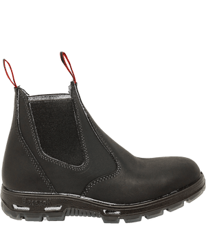 Redback Men's - 6" Easy Escape Pull On EH - Round Soft Toe MENS BOOTLACE UNIFORM NON - SFYREDBACK BOOT COMPANY