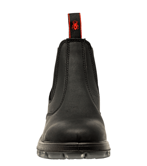 Redback Men's - 6" Easy Escape Pull On EH - Round Soft Toe MENS BOOTLACE UNIFORM NON - SFYREDBACK BOOT COMPANY