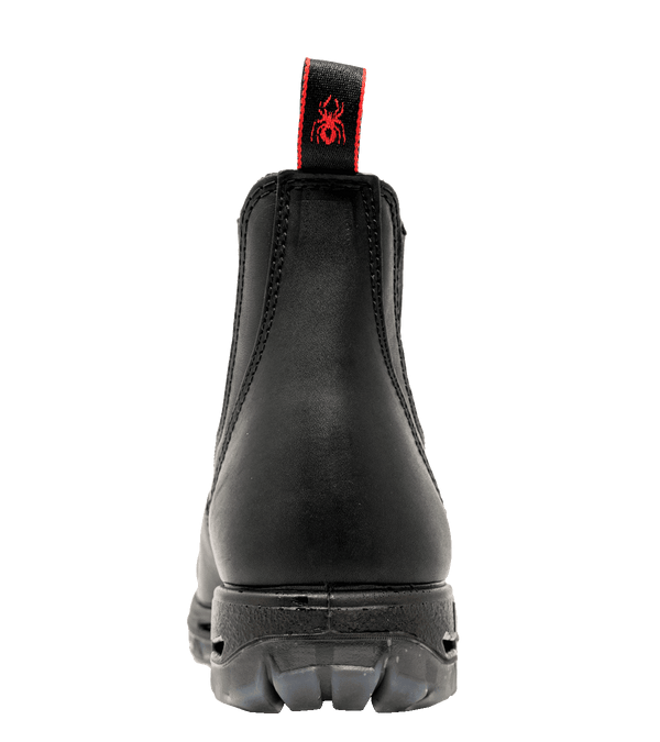 Redback Men's - 6" Easy Escape Pull On EH - Round Steel Toe MENS BOOTLACE STEEL - TOEREDBACK BOOT COMPANY