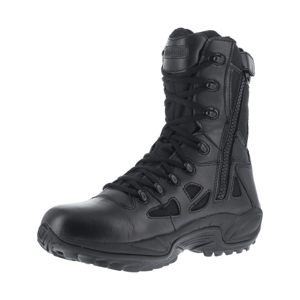 Reebok Men's - 8" EH/Waterproof Rapid Response - Soft Toe MENS BOOTLACE UNIFORM NON - SFYWARSON GROUP INC
