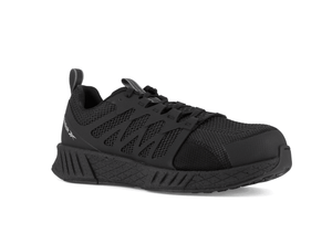 Reebok Men's - Fusion Flexweave Mesh Athletic Work Shoes - Composite Toe MENS BOOTLACE STEEL - TOEWARSON GROUP INC