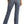 Load image into Gallery viewer, back view of woman wearing medium blue button closure denim jeans, with cream top tucked in.
