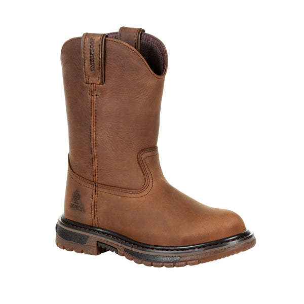 Rocky Kids - 8" Original Ride FLX Waterproof Western Boot - Round toe CHILDRENSBOOT WATERPROOFROCKY SHOES & BOOTS INC