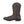 Load image into Gallery viewer, side of dark brown pull on boot with square toe
