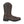 Load image into Gallery viewer, alternate side of dark brown pull on boot with square toe
