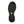 Load image into Gallery viewer, black sole with yellow logo in center
