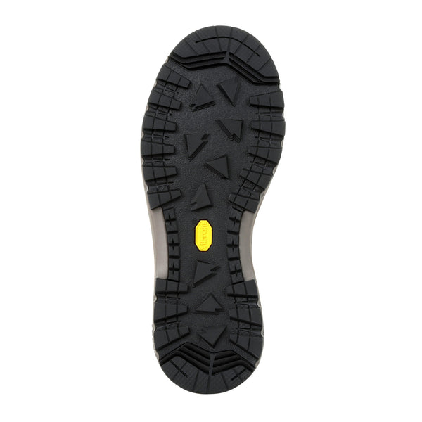 black sole with yellow logo in center