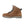 Load image into Gallery viewer, side of brown boot wtih grey/brown laces, silver eyelets, and light grey sole
