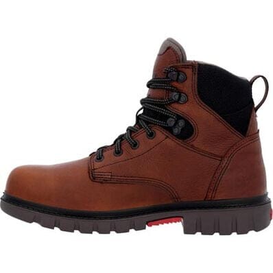 Rocky Men's - 6" Worksmart Waterproof Boot - Composite Toe MENS LACEWATRPROOFSAFETY TOEROCKY SHOES & BOOTS INC