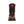 Load image into Gallery viewer, front of brown high top boot with black laces, black sole, and red accent on tongue
