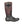 Load image into Gallery viewer, side of high top rubber boot with black vamp and red shaft
