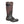Load image into Gallery viewer, high top rubber boot with black vamp and red shaft
