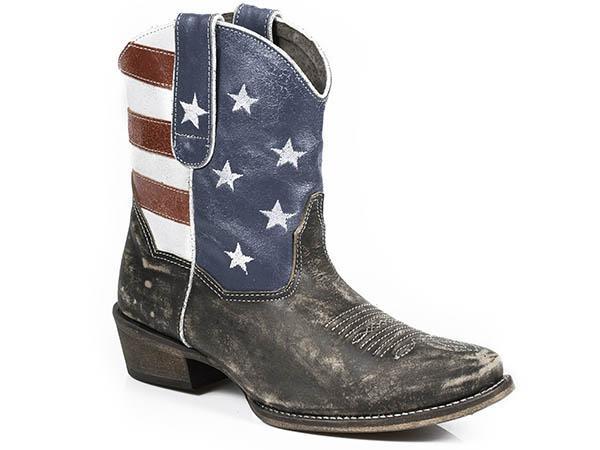 Roper Women's 7" American Beauty - Snip Toe WOMENS BOOT FASHIONROPER APPAREL & FOOTWEAR