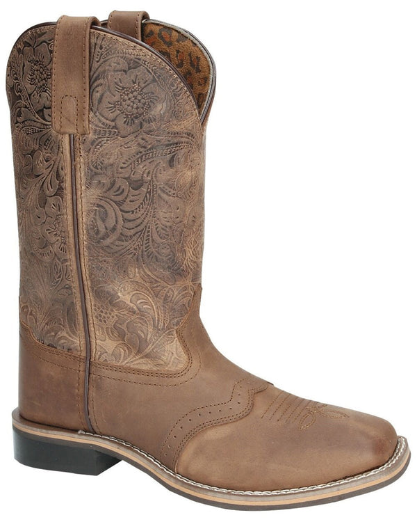 Smoky Mountain Women's Brandy Western Boots Brown - Square Toe WOMENS BOOT WESTERNSQUARE TOESMOKY MOUNTAIN BOOTS