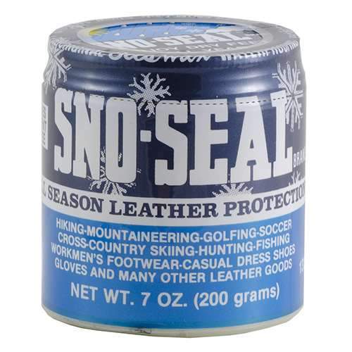 can of snow seal leather conditioner