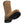 Load image into Gallery viewer, bottom of high top pull on brown boot with black sole
