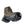 Load image into Gallery viewer, bottom of dark brown boot with black sole and gold eyelets

