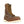 Load image into Gallery viewer, mens rugged brown logger boot with white interior, sticthing, and sole. Black thorogood logo stamped on heel with gold/red laces. front corner view
