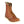 Load image into Gallery viewer, mens brown logger boot with white interior, sticthing, and sole. Black thorogood logo stamped on heel with gold/red laces. front view
