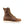 Load image into Gallery viewer, right side view of mens brown logger boot with white sole and stitching and black thorogood logo stamped on heel
