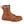 Load image into Gallery viewer, side of tan brown high top moccasin style boots with yellow laces and white sole
