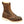 Load image into Gallery viewer, mens rugged brown logger boot with white interior, sticthing, and sole. Black thorogood logo stamped on heel with gold/red laces. zoomed out shot
