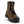 Load image into Gallery viewer, Front view of men&#39;s brown leather composite work boot. Black rubber toe, soles, and ankle cuff. Yellow Thorogood logo on tongue and outside ankle.
