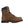 Load image into Gallery viewer, Side profile of men&#39;s brown leather waterproof boot with black soles, dark brown laces, and thorogood logo embossed on heel cup
